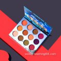 Custom 12 Color Waterproof Vegan Eye Shadow Palette